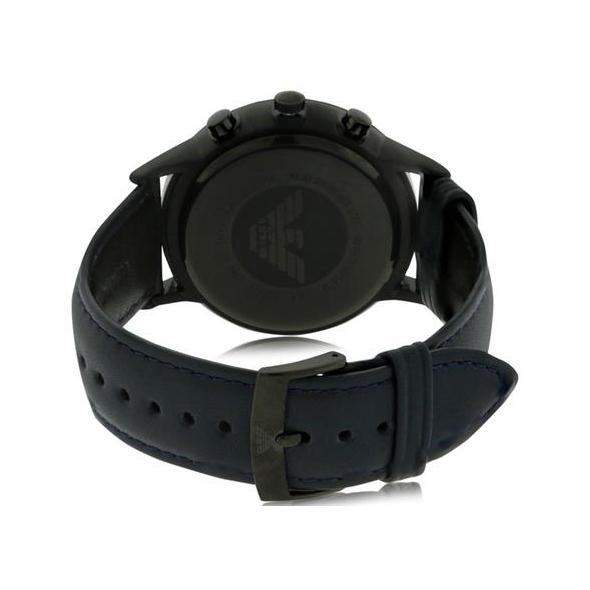 Emporio Armani Renato Chronograph Quartz Blue Dial Blue Leather Strap Watch For Men - AR2481 Buy Now By Emporio Armani