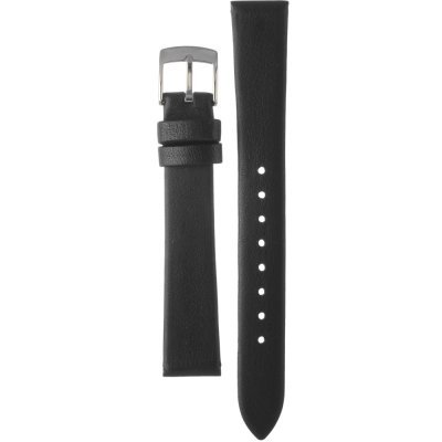 Emporio Armani Kappa White Mother of Pearl Dial Black Leather Strap Watch For Women - AR2509 Buy Now By Emporio Armani
