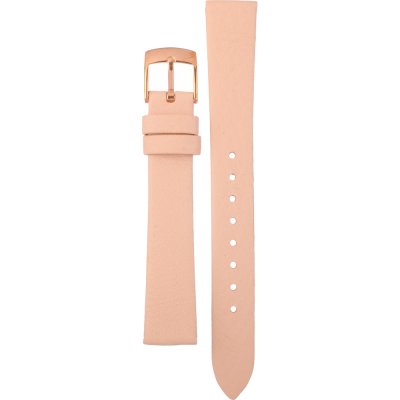 Emporio Armani Kappa Rose Gold & White Dial Beige Nude Leather Strap Watch For Women - AR2510 Buy Now By Emporio Armani