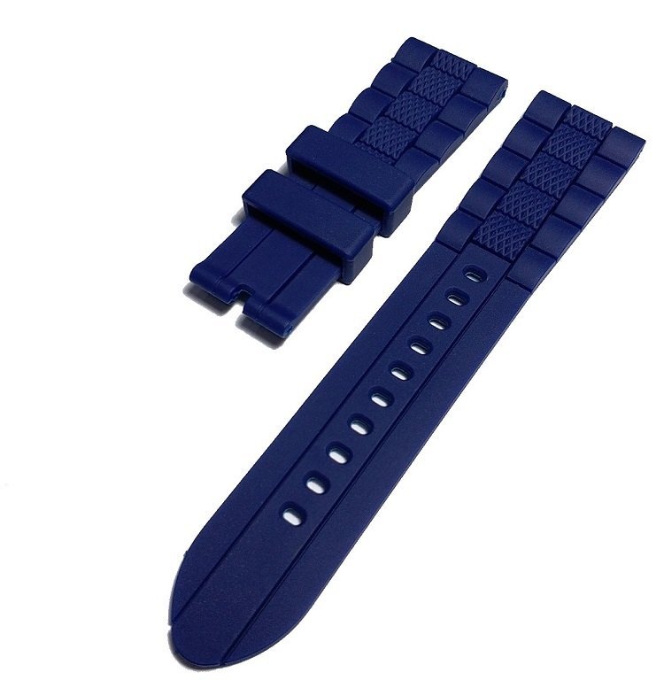 Emporio Armani Chronograph Blue Dial Blue Rubber Strap Watch For Men - AR5864 Buy Now By Emporio Armani
