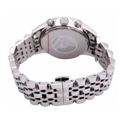 Emporio Armani Sportivo Chronograph Black Dial Silver Steel Strap Watch For Men - AR5984 Buy Now By Emporio Armani