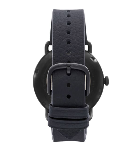Emporio Armani Aviator Chronograph Black Dial Black Leather Strap Watch For Men - AR60028 Buy Now By Emporio Armani