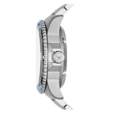 Emporio Armani Meccanico Automatic Blue Dial Silver Steel Strap Watch For Men - AR60059 Buy Now By Emporio Armani