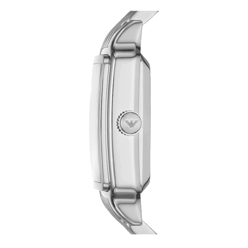 Emporio Armani Meccanico Automatic Green Dial Silver Steel Strap Watch For Men - AR60067 Buy Now By Emporio Armani