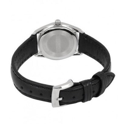Emporio Armani Analog White Dial Black Leather Strap Watch For Women - AR6026 Buy Now By Emporio Armani
