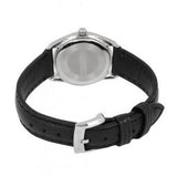 Emporio Armani Analog White Dial Black Leather Strap Watch For Women - AR6026 Buy Now By Emporio Armani