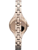 Emporio Armani Chiara Analog White Dial Rose Gold Steel Strap Watch For Women - AR7329 Buy Now By Emporio Armani