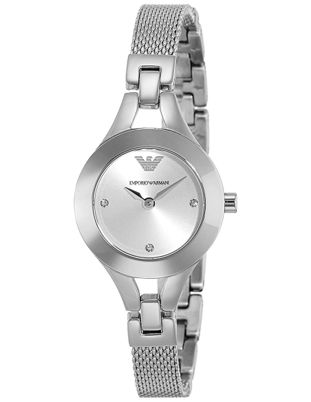 Emporio Armani Quartz Silver Dial Silver Steel Strap Watch For Women - AR7361 Buy Now By Emporio Armani
