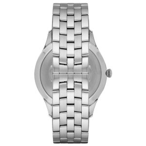 Emporio Armani Kappa Quartz Blue Dial Silver Steel Strap Watch For Men - AR80010 Buy Now By Emporio Armani