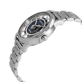 Emporio Armani Meccanico Automatic Silver Dial Silver Steel Strap Watch for Men - AR60006 Buy Now By Emporio Armani