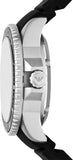Emporio Armani Sea Explorer Automatic Black Dial Black Silicone Strap Watch For Men - AR60078 Buy Now By Emporio Armani