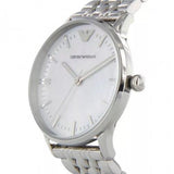 Emporio Armani Classic Quartz Mother of Pearl Dial Silver Steel Strap Watch For Women - AR1602 Buy Now By Emporio Armani