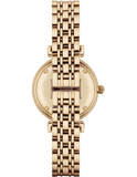 Emporio Armani Gianni T Bar White Mother of Pearl Dial Gold Steel Strap Watch For Women - AR1907 Buy Now By Emporio Armani
