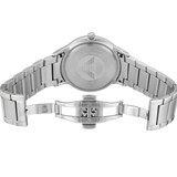 Emporio Armani Luigi Quartz Black Dial Silver Steel Strap Watch For Men - AR2499 Buy Now By Emporio Armani