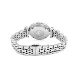 Emporio Armani Gianni T-Bar Mother of Pearl Dial Silver Stainless Steel Watch For Women - AR1908 Buy Now By Emporio Armani