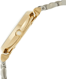 Emporio Armani Gianni T Bar White Dial Two Tone Steel Strap Watch For Women - AR8031 Buy Now By Emporio Armani