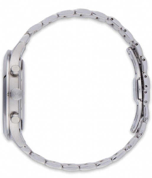 Emporio Armani Giovanni Chronograph Black Dial Silver Steel Strap Watch For Men - AR11208 Buy Now By Emporio Armani