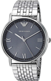 Emporio Armani Kappa Quartz Grey Dial Silver Mesh Bracelet Watch For Men - AR11068 Buy Now By Emporio Armani