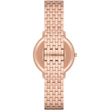 Emporio Armani Kappa Analog Mother of Pearl Dial Rose Gold Steel Strap Watch For Women - AR11006 Buy Now By Emporio Armani
