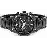 Emporio Armani Luigi Chronograph Black Dial Black Stainless Steel Watch For Men - AR1507 Buy Now By Emporio Armani