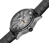 Emporio Armani Meccanico Automatic Black Dial Leather Strap Watch For Men - AR4629 Buy Now By Emporio Armani