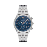 Emporio Armani Luigi Chronograph Quartz Blue Dial Silver Steel Strap Watch For Men - AR1974 Buy Now By Emporio Armani