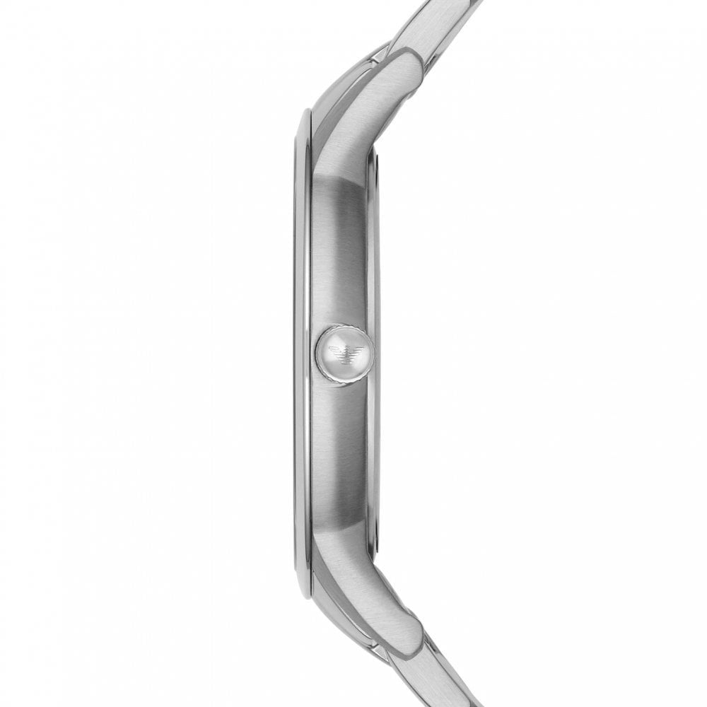 Emporio Armani Renato Quartz Black Dial Silver Steel Strap Watch For Men - AR11179 Buy Now By Emporio Armani