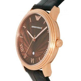 Emporio Armani Classic Quartz Brown Dial Brown Leather Strap Watch For Men - AR1613 Buy Now By Emporio Armani