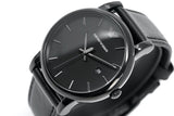 Emporio Armani Classic Black Dial Black Leather Strap Watch For Men - AR1732 Buy Now By Emporio Armani