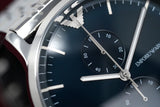 Emporio Armani Gianni Chronograph Blue Dial Silver Steel Strap Watch For Men - AR80013 Buy Now By Emporio Armani