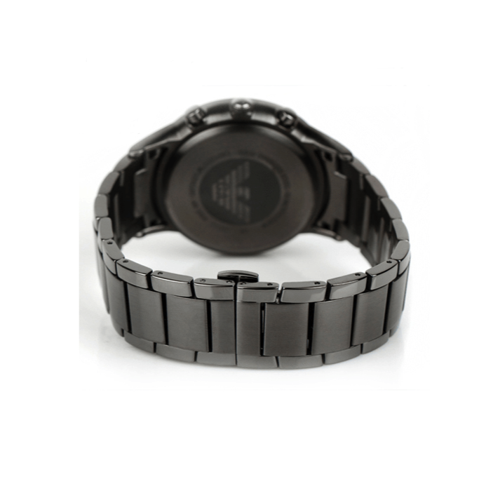 Emporio Armani Classic Chronograph Grey Dial Grey Steel Strap Watch For Men - AR2454 Buy Now By Emporio Armani