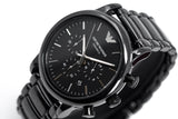 Emporio Armani Luigi Chronograph Black Dial Black Stainless Steel Watch For Men - AR1507 Buy Now By Emporio Armani