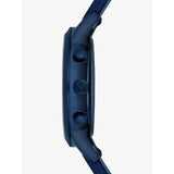 Emporio Armani Renato Chronograph Silver Dial Blue Silicone Strap Watch For Men - AR11026 Buy Now By Emporio Armani