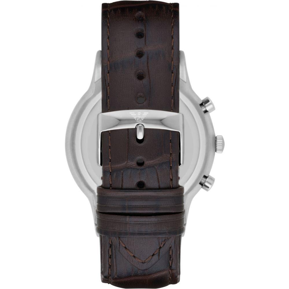 Emporio Armani Renato Chronograph Grey Dial Brown Leather Strap Watch For Men - AR2513 Buy Now By Emporio Armani