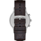 Emporio Armani Renato Chronograph Grey Dial Brown Leather Strap Watch For Men - AR2513 Buy Now By Emporio Armani
