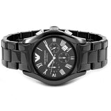 Emporio Armani Valente Chronograph Black Dial Black Ceramic Strap Watch For Men - AR1400 Buy Now By Emporio Armani