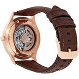 Emporio Armani Meccanico White Dial Brown Leather Strap Watch For Men - AR1920 Buy Now By Emporio Armani