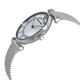 Emporio Armani Gianni T-Bar Quartz Mother of Pearl Dial Silver Mesh Bracelet Watch For Women - AR11319 Buy Now By Emporio Armani