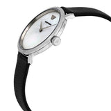 Emporio Armani Modern White Dial Black Leather Strap Watch For Women - AR11159 Buy Now By Emporio Armani