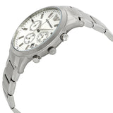 Emporio Armani Renato Chronograph Cream Dial Silver Steel Strap Watch For Men - AR2458 Buy Now By Emporio Armani