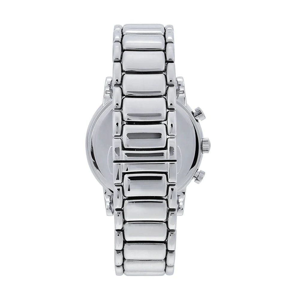 Emporio Armani Luigi Chronograph Blue Dial Silver Steel Strap Watch For Men - AR11132 Buy Now By Emporio Armani