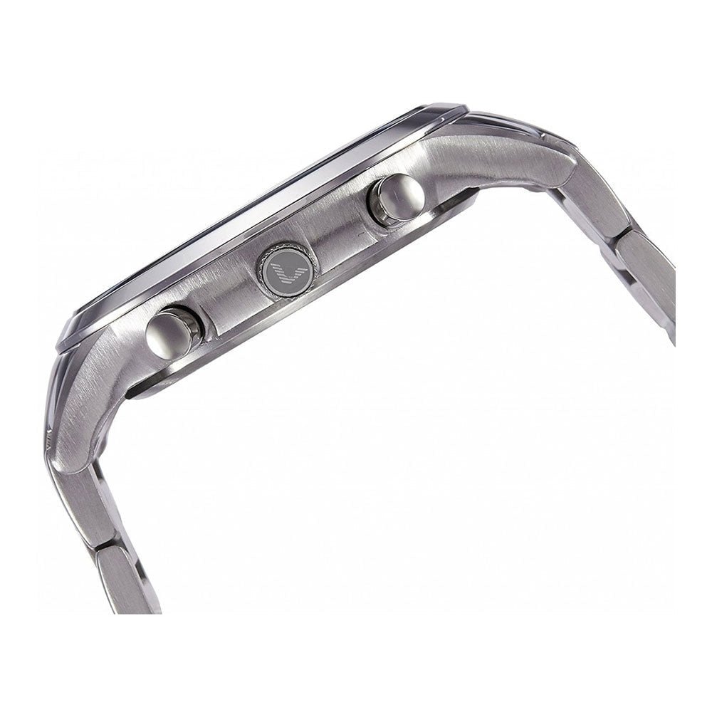 Emporio Armani Classic Chronograph Black Dial Silver Steel Strap Watch For Men - AR2434 Buy Now By Emporio Armani