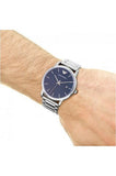 Emporio Armani Luigi Blue Dial Silver Steel Strap Watch For Men - AR11089 Buy Now By Emporio Armani
