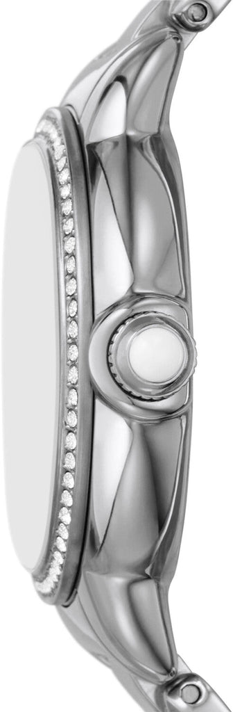 Emporio Armani Mia Three Crystals Silver Dial Silver Steel Strap Watch For Women - AR11632 Buy Now By Emporio Armani
