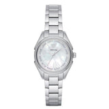 Emporio Armani Valeria Quartz Mother of Pearl Dial Silver Steel Strap Watch For Women - AR11030 Buy Now By Emporio Armani