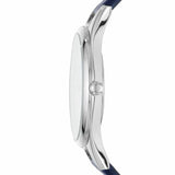 Emporio Armani Aurora Quartz Mother Of Pearl White Dial Blue Leather Strap Watch For Women - AR11090 Buy Now By Emporio Armani