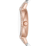 Emporio Armani Cleo Mother of Pearl Dial Two Tone Steel Strap Watch For Women - AR11499 Buy Now By Emporio Armani