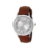 Emporio Armani Renato Silver Dial Brown Leather Strap Watch For Men - AR2463 Buy Now By Emporio Armani