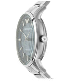 Emporio Armani Renato Automatic Blue Dial Silver Steel Strap Watch For Men - AR60037 Buy Now By Emporio Armani