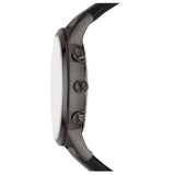 Emporio Armani Renato Chronograph Silver Dial Black Leather Strap Watch for Men - AR11473 Buy Now By Emporio Armani